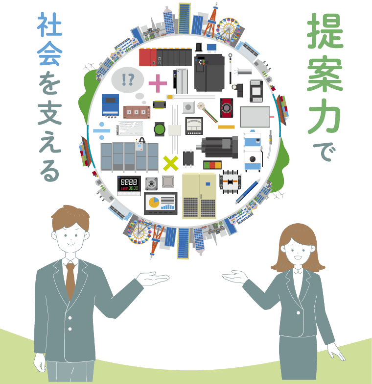 提案力で社会を支える